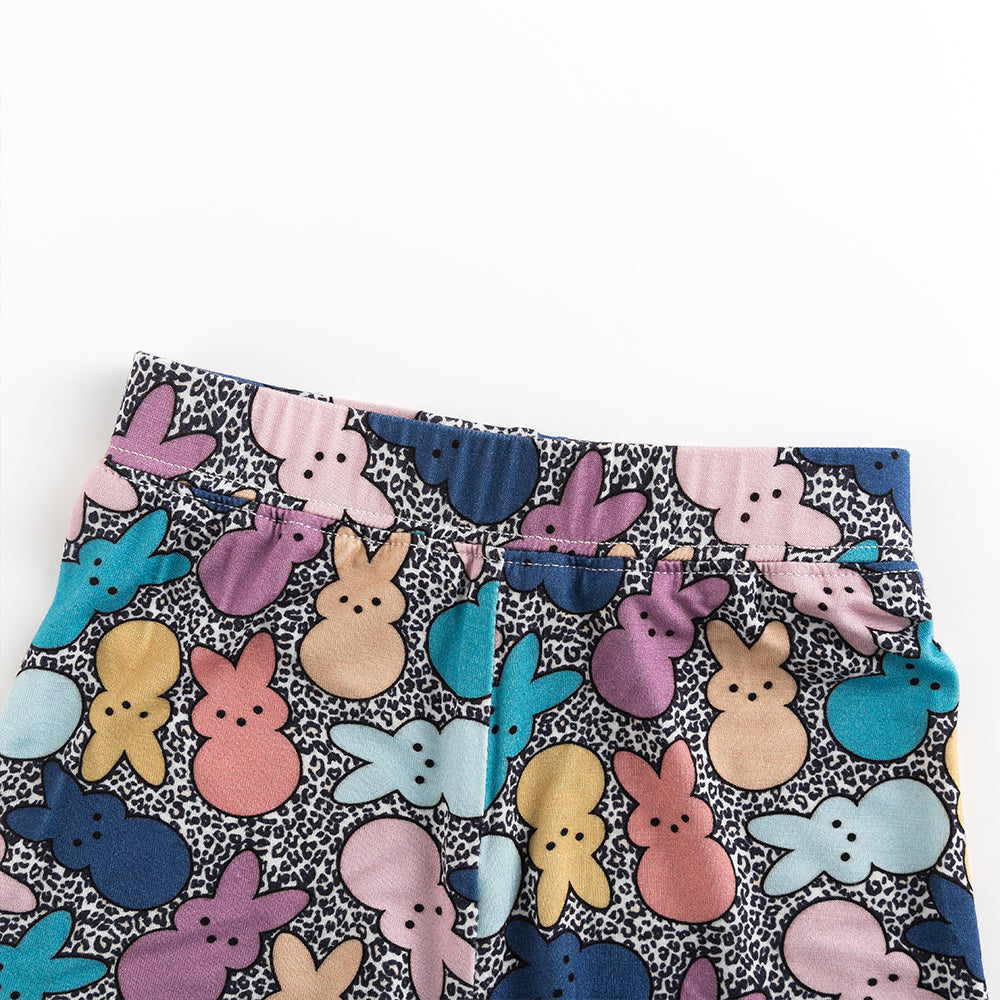 북유럽 드림 풀 그린 패턴 대나무 여름 파자마 반바지 세트