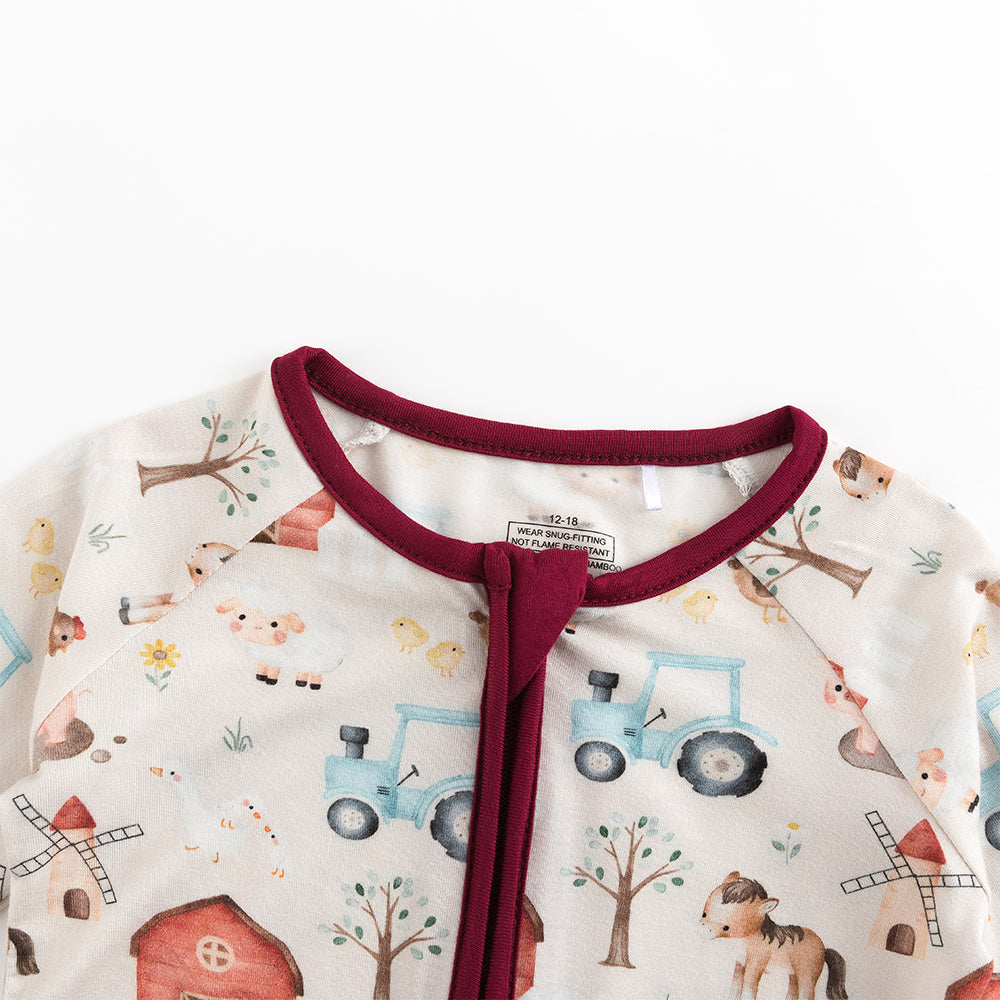 Idiot Ole Bear Bamboo Long Sleeper Sleeper