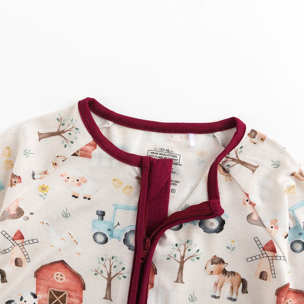 Idiot Ole Bear Bamboo Long Sleeper Sleeper