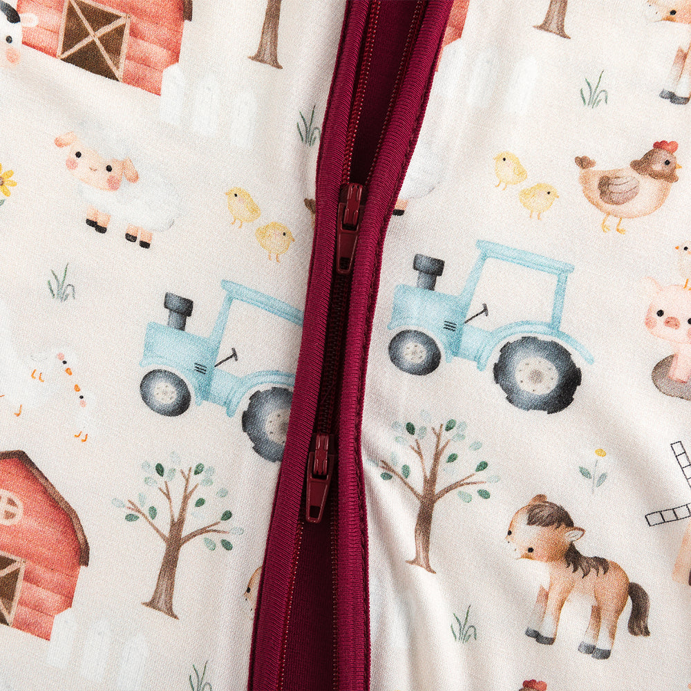 Idiot Ole Bear Bamboo Long Sleeper Sleeper