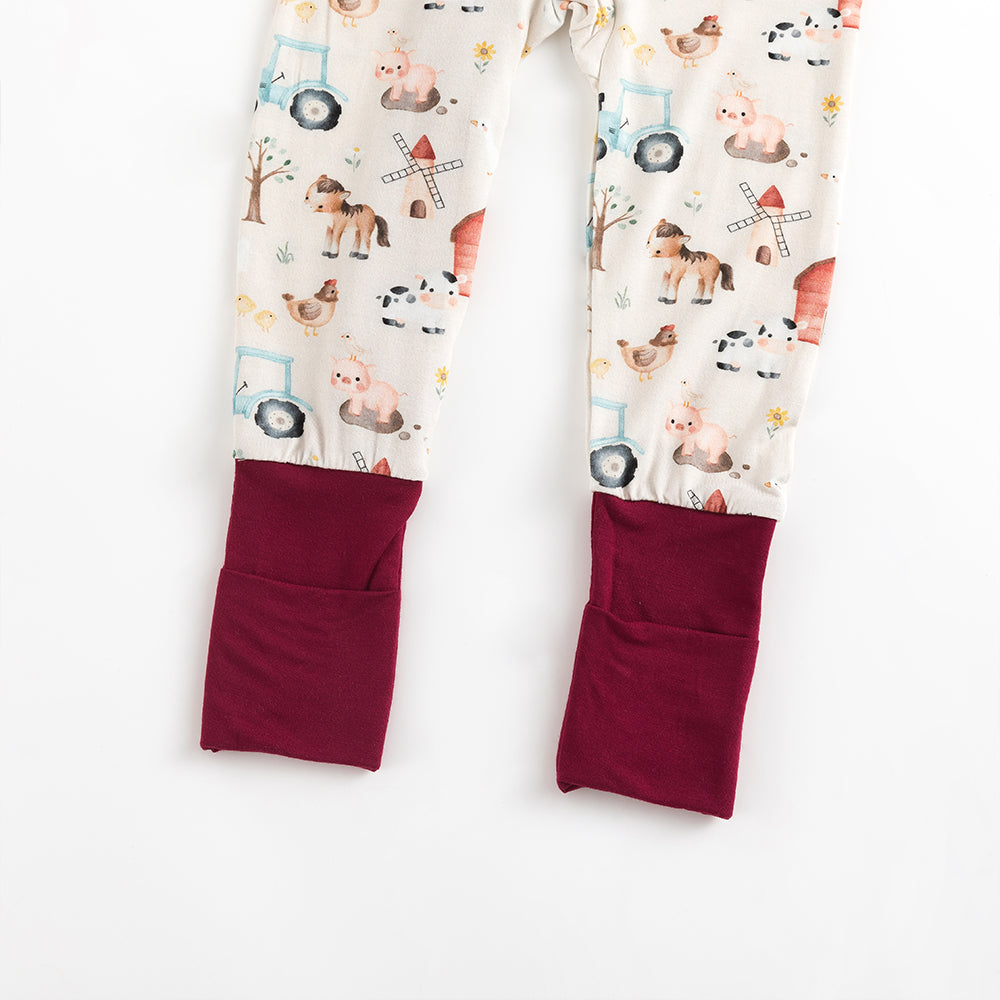 Idiot Ole Bear Bamboo Long Sleeper Sleeper