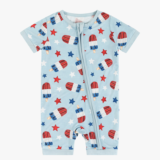 북유럽 드림 잔디 녹색 패턴 짧은 대나무 지피 아기 장난 꾸러기