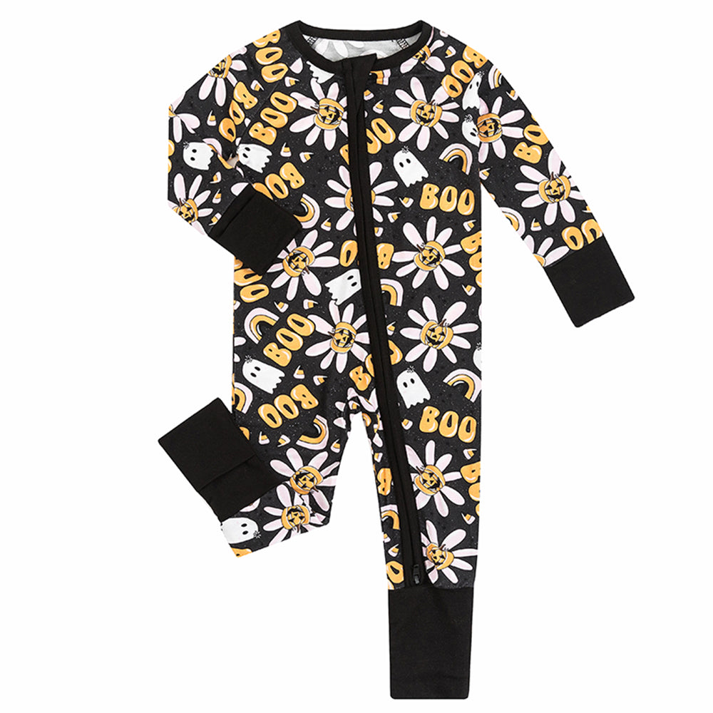 Zipper Romper Pajamas