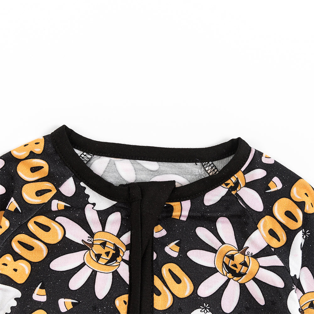 Zipper Romper Pajamas