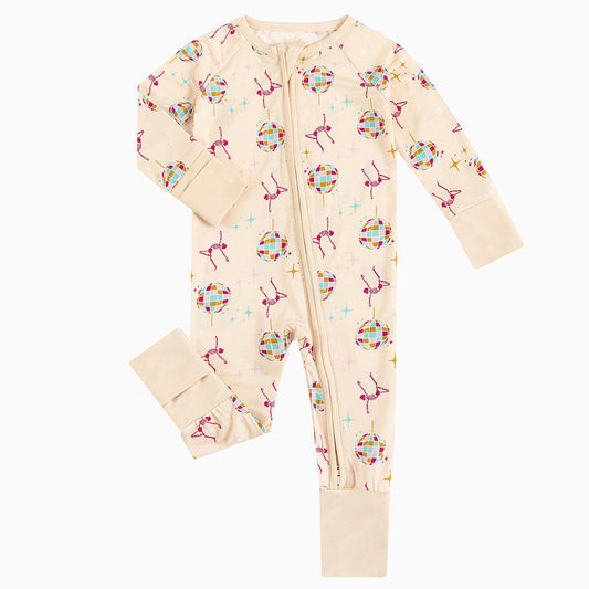bamboo clothing custom pattern - baby comfort wear bamboo clothing with custom design - baby wear front view