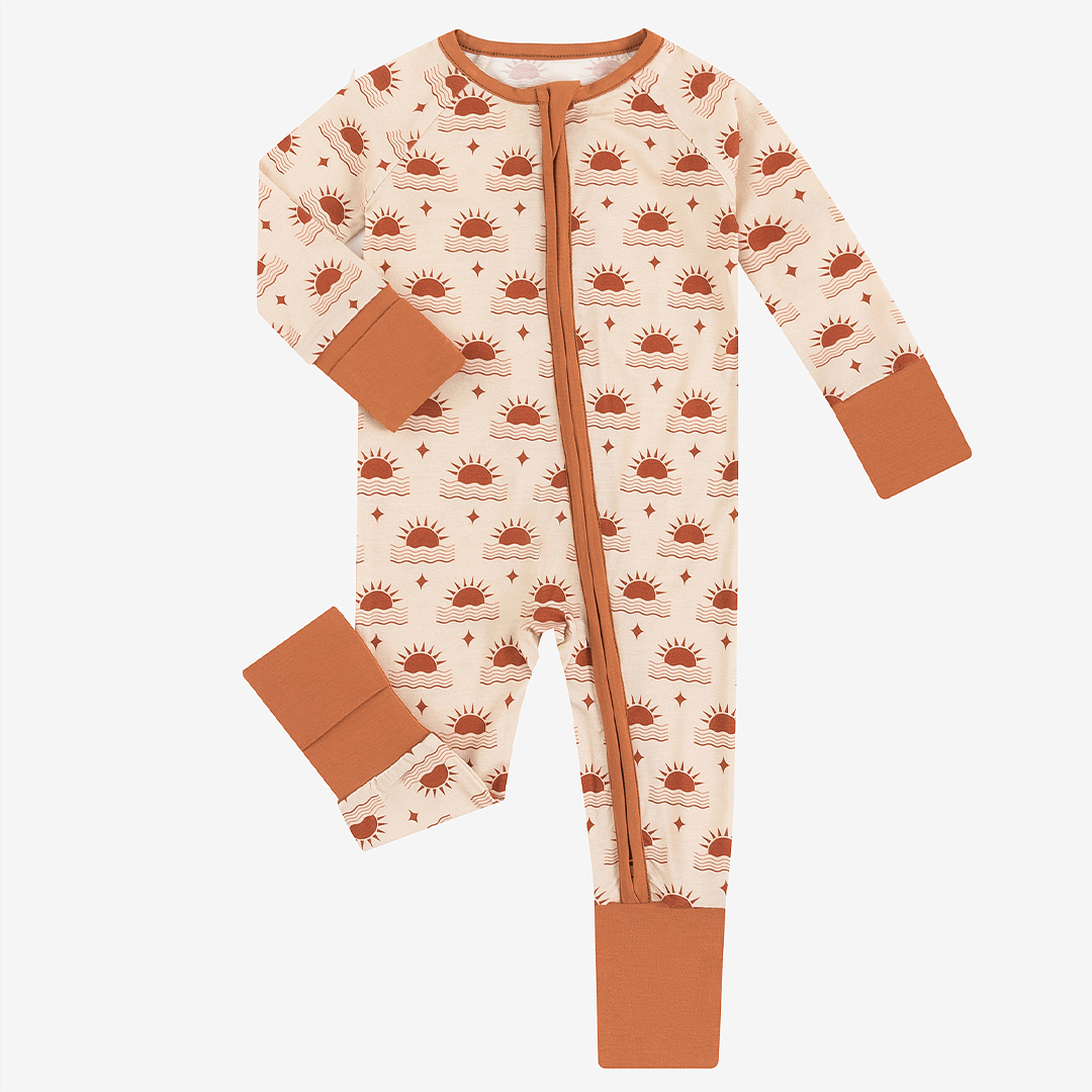 Sunrise Bamboo Baby Zippy Pajama