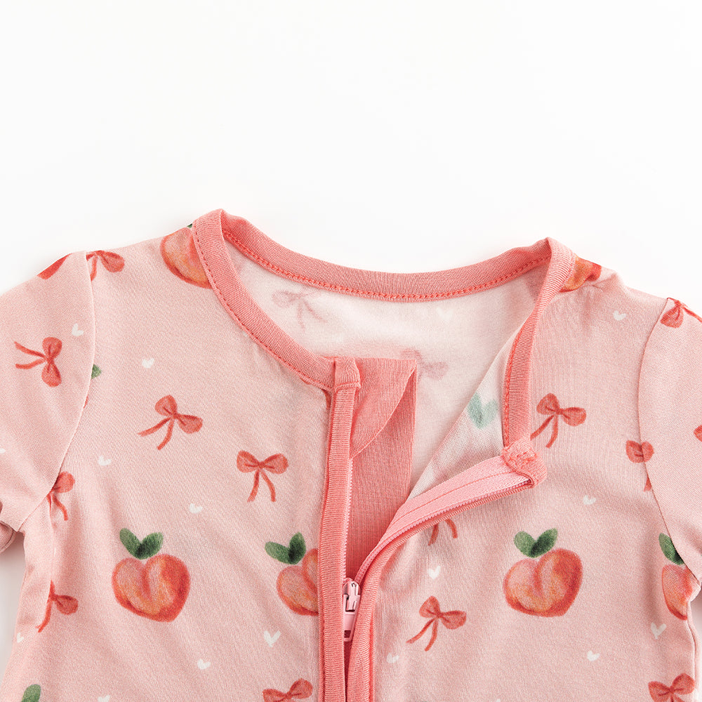 북유럽 드림 잔디 녹색 패턴 짧은 대나무 지피 아기 장난 꾸러기