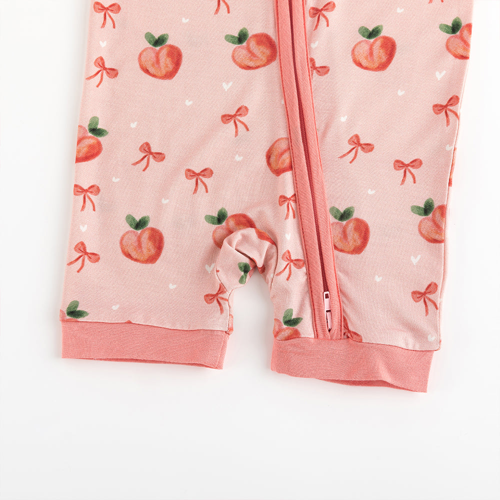 북유럽 드림 잔디 녹색 패턴 짧은 대나무 지피 아기 장난 꾸러기