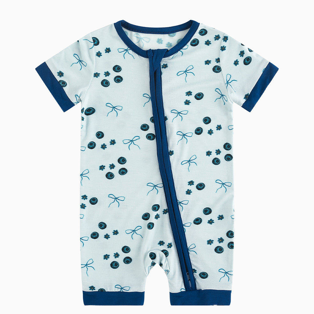 Nordic Dreams Grass Green Pattern court Bamboo Zippy Baby Baber