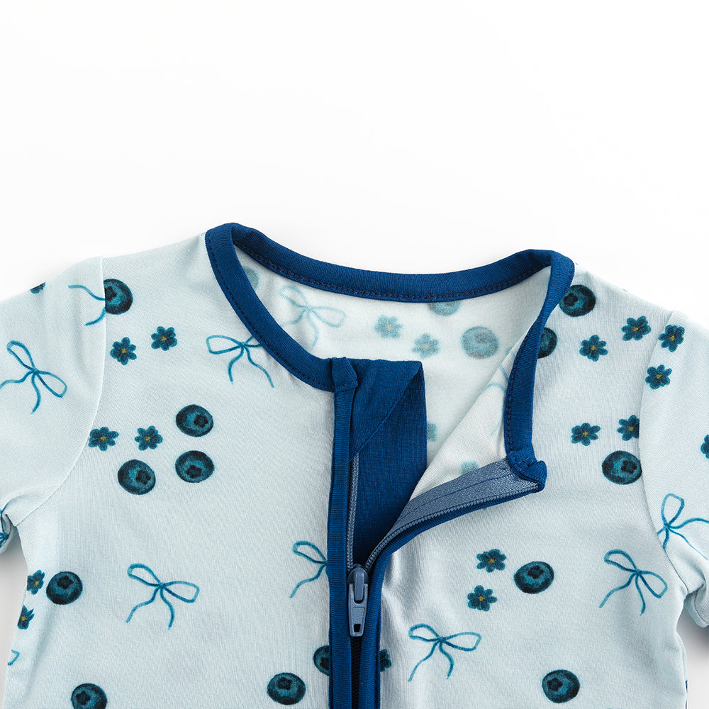 Nordic Dreams Grass Green Pattern court Bamboo Zippy Baby Baber