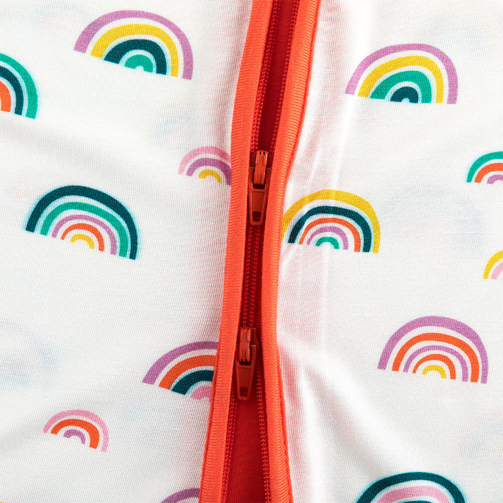 북유럽 드림 잔디 녹색 패턴 짧은 대나무 지피 아기 장난 꾸러기