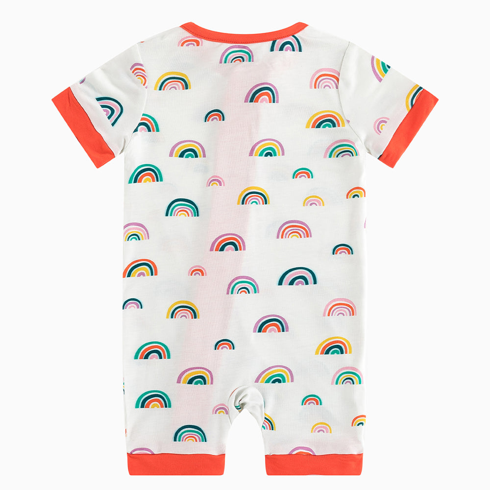 북유럽 드림 잔디 녹색 패턴 짧은 대나무 지피 아기 장난 꾸러기