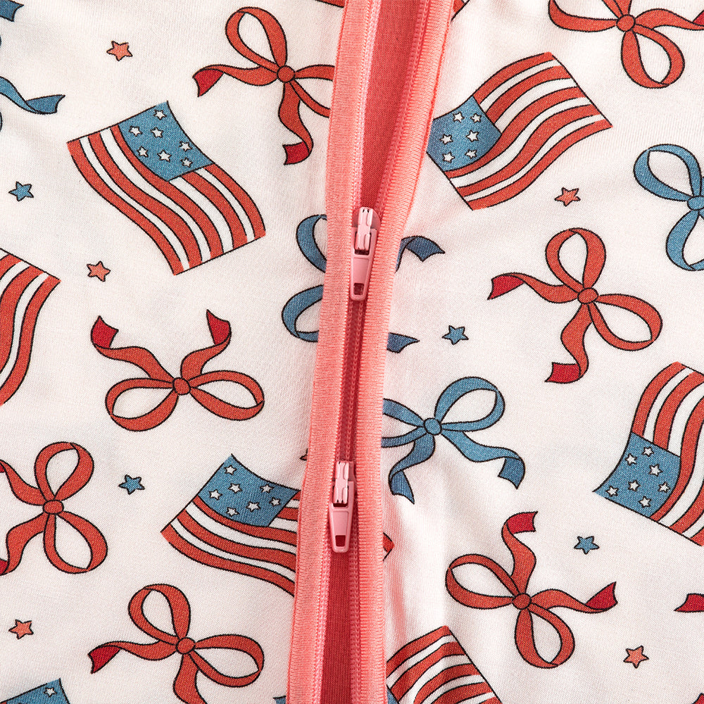 북유럽 드림 잔디 녹색 패턴 짧은 대나무 지피 아기 장난 꾸러기