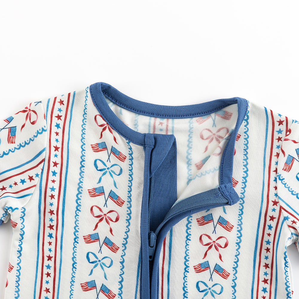 북유럽 드림 잔디 녹색 패턴 짧은 대나무 지피 아기 장난 꾸러기