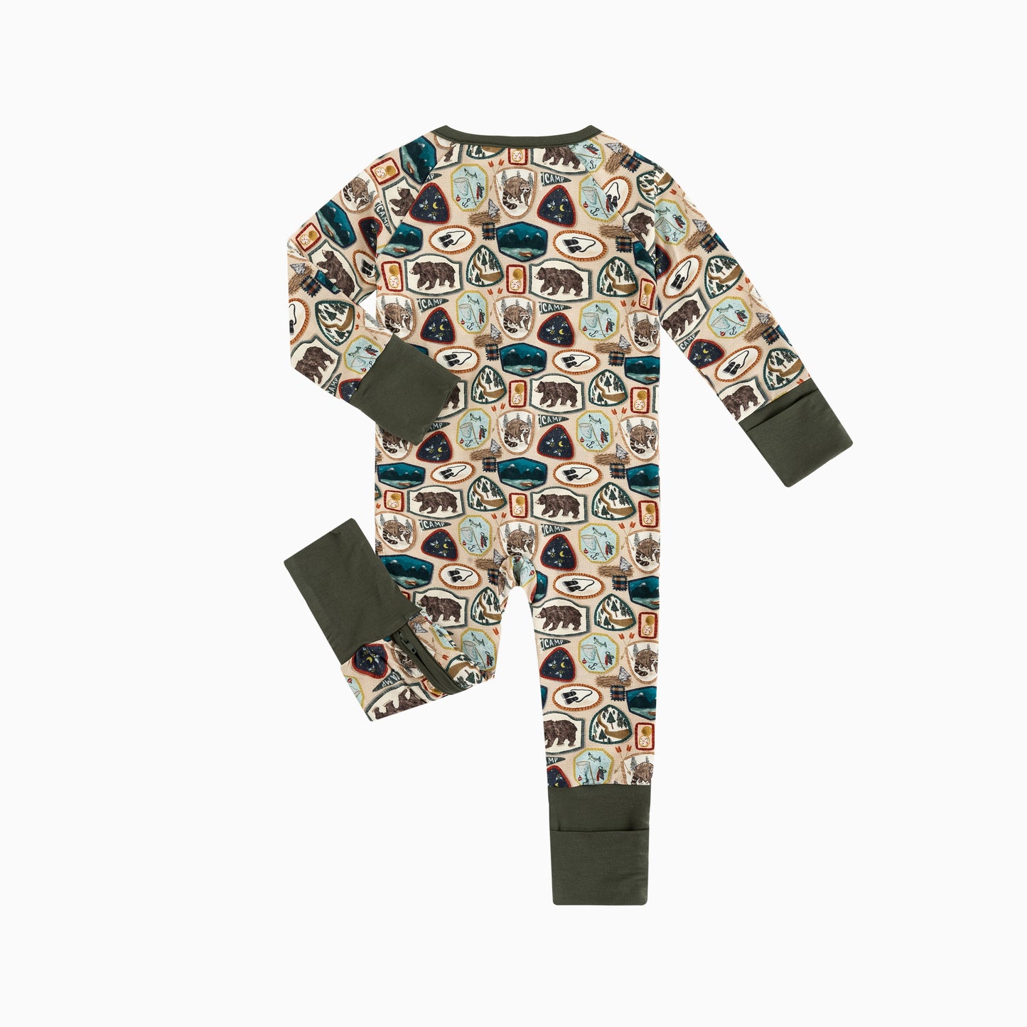 Idiot Ole Bear Bamboo Long Sleeper Sleeper