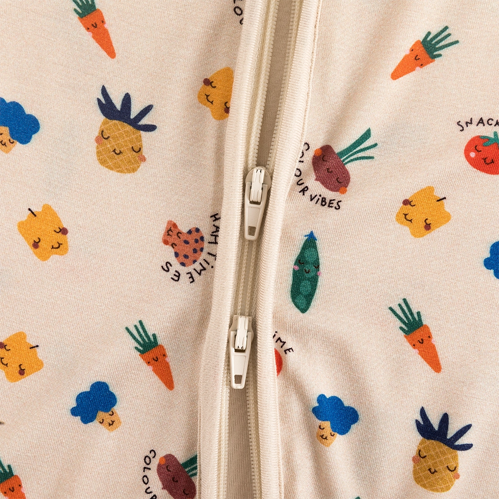 Nordic Dreams Grass Green Pattern court Bamboo Zippy Baby Baber
