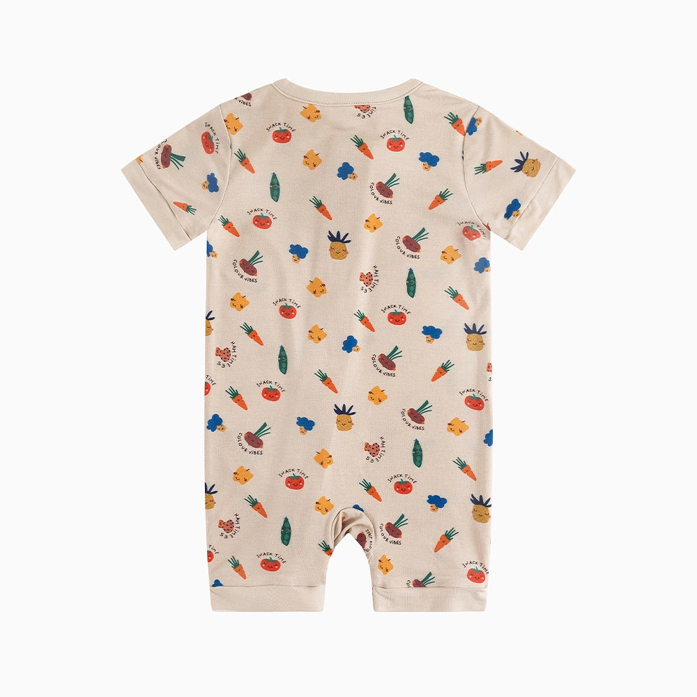 Nordic Dreams Grass Green Pattern court Bamboo Zippy Baby Baber