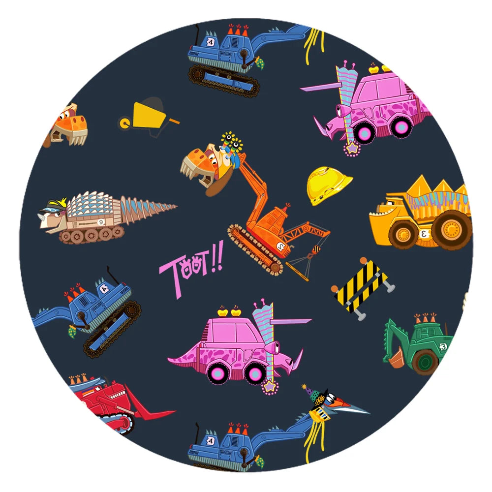 Dinosaur Digger Bamboo Baby Bib