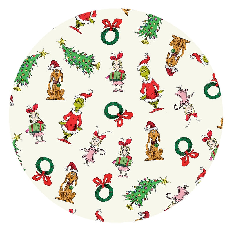 Christmas Green Face Pals and Tree Bamboo Family Matching Pajamas