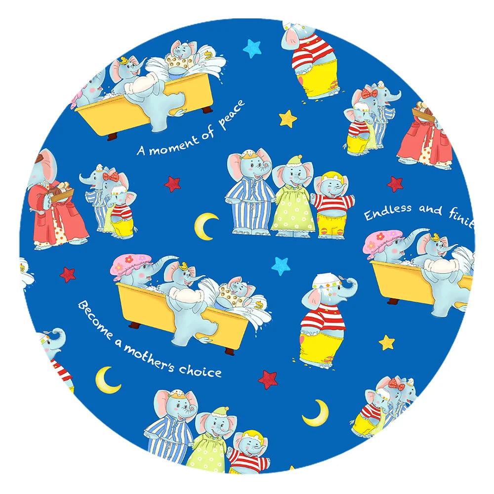 Father's & Mother's Day Elephant Family Bamboo Blanket