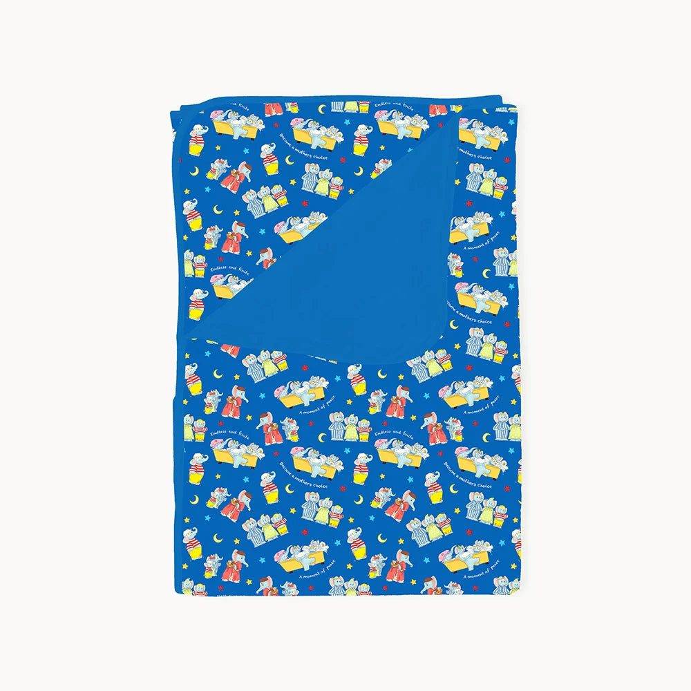 Father's & Mother's Day Elephant Family Bamboo Blanket