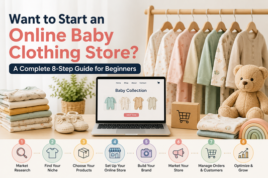 Want to Start an Online Baby Clothing Store? A Complete 8-Step Guide for Beginners