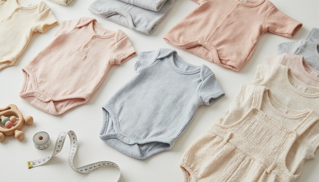 Baby Romper Size Guide (0-24M): Standard Measurements for Wholesale Buyers
