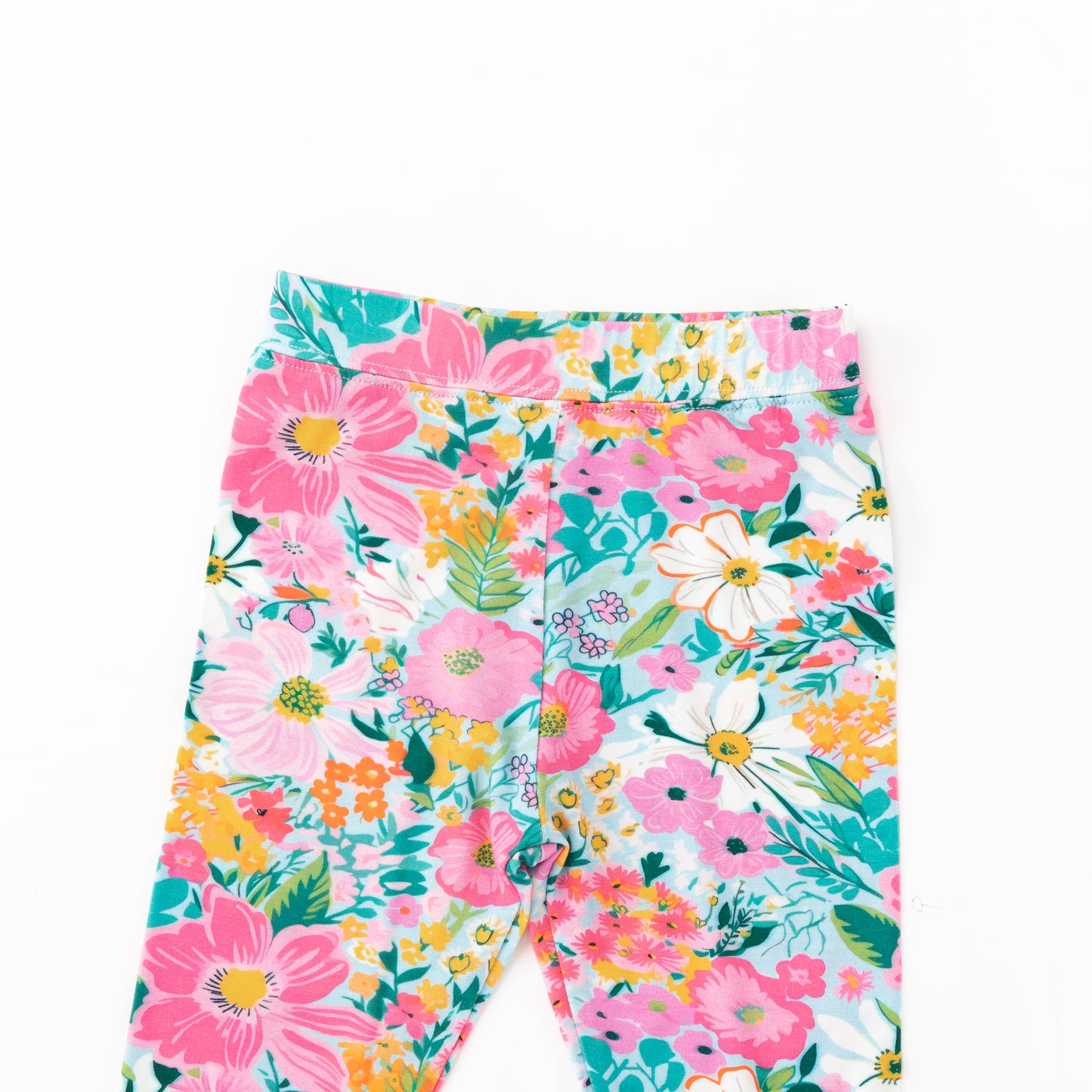 Spring Wildflower Dreams Kids Bamboo Two-Piece Pajama Set