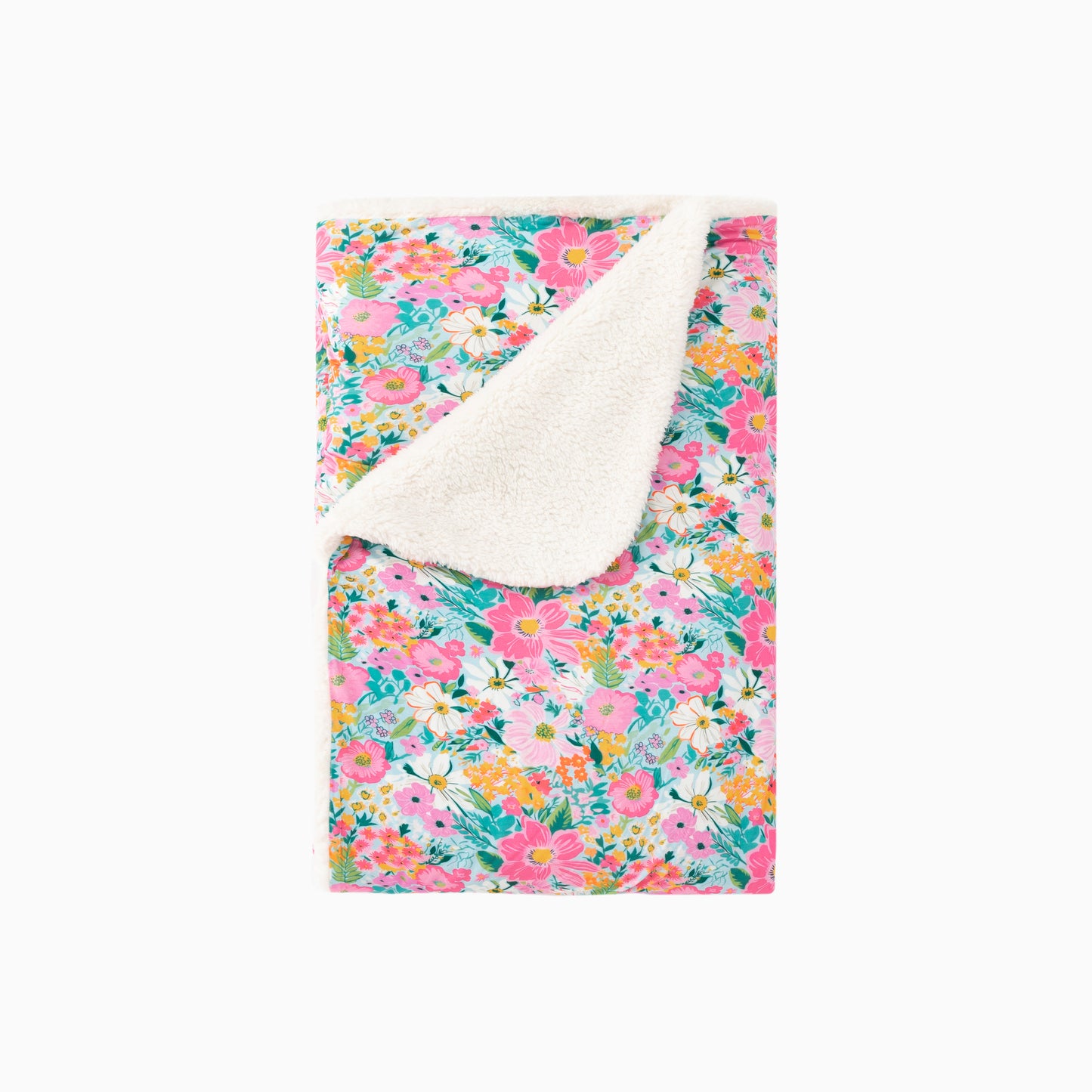 Spring Wildflower Dreams Bamboo Blanket