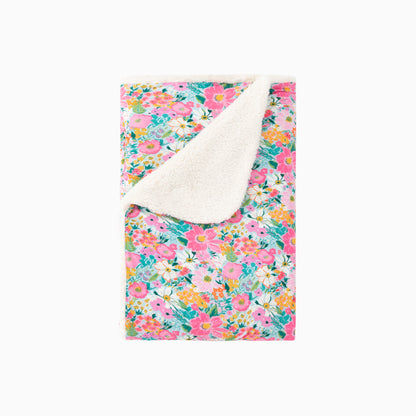 Spring Wildflower Dreams Bamboo Blanket