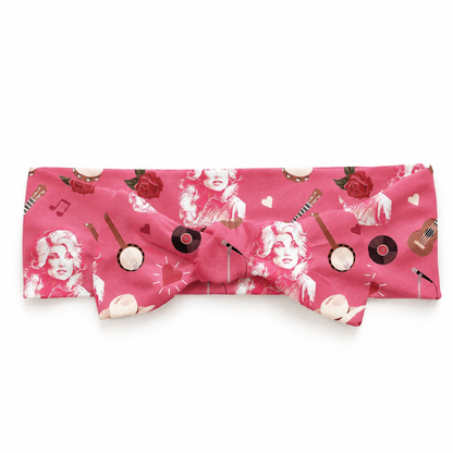 Dolly Nashville Songbird Bamboo Headband Bow
