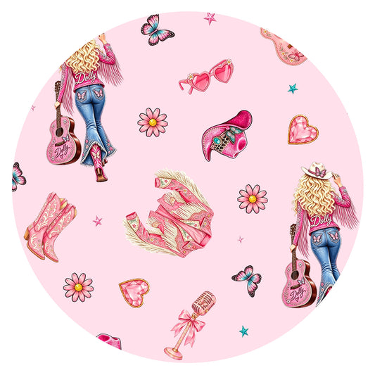 Pink Cowgirl Dreams Bamboo Blanket