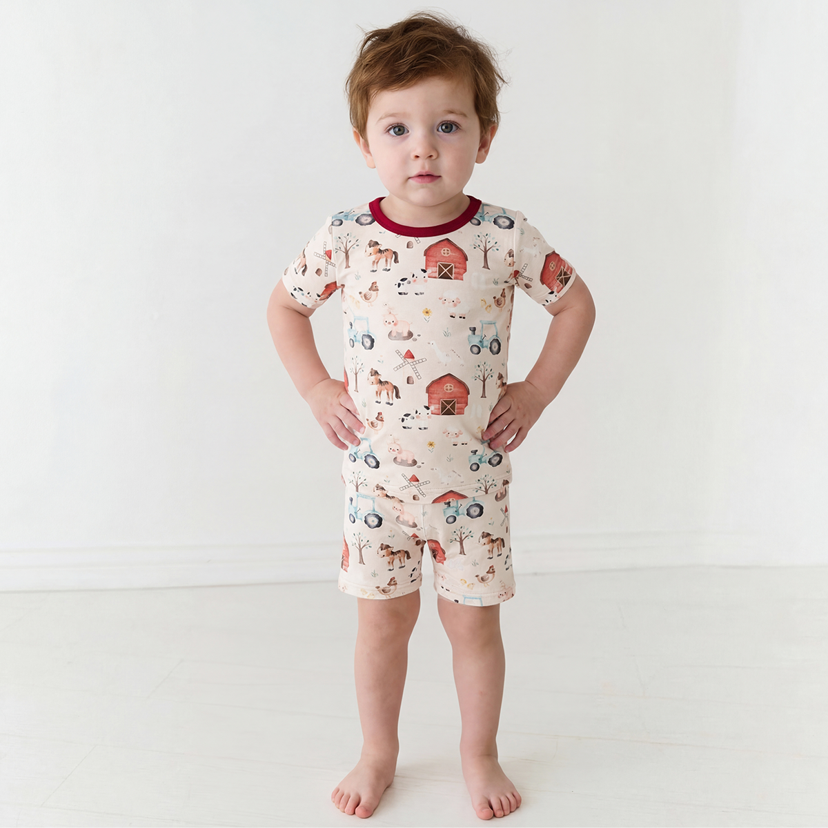 Nordic Dreams Grass Green Pattern court Bamboo Zippy Baby Baber