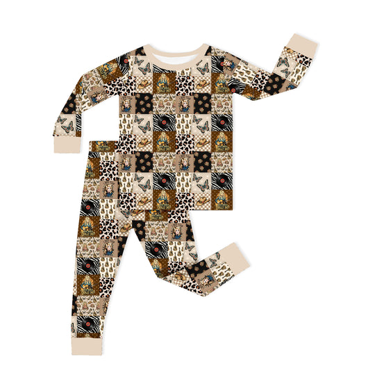 Butterfly Country Songbird Kids Two-Piece Pajama Set