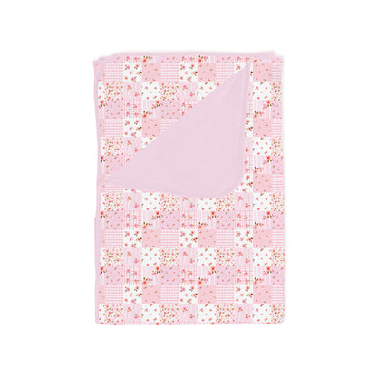 Valentine Floral Quilt Bamboo Blanket