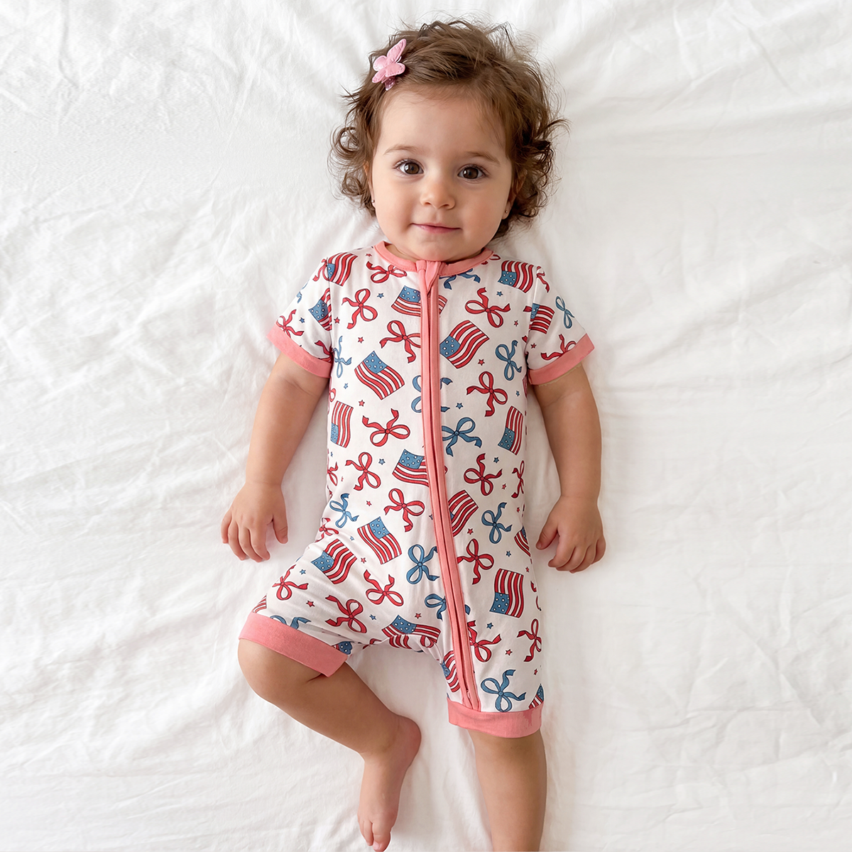 Nordic Dreams Grass Green Pattern court Bamboo Zippy Baby Baber