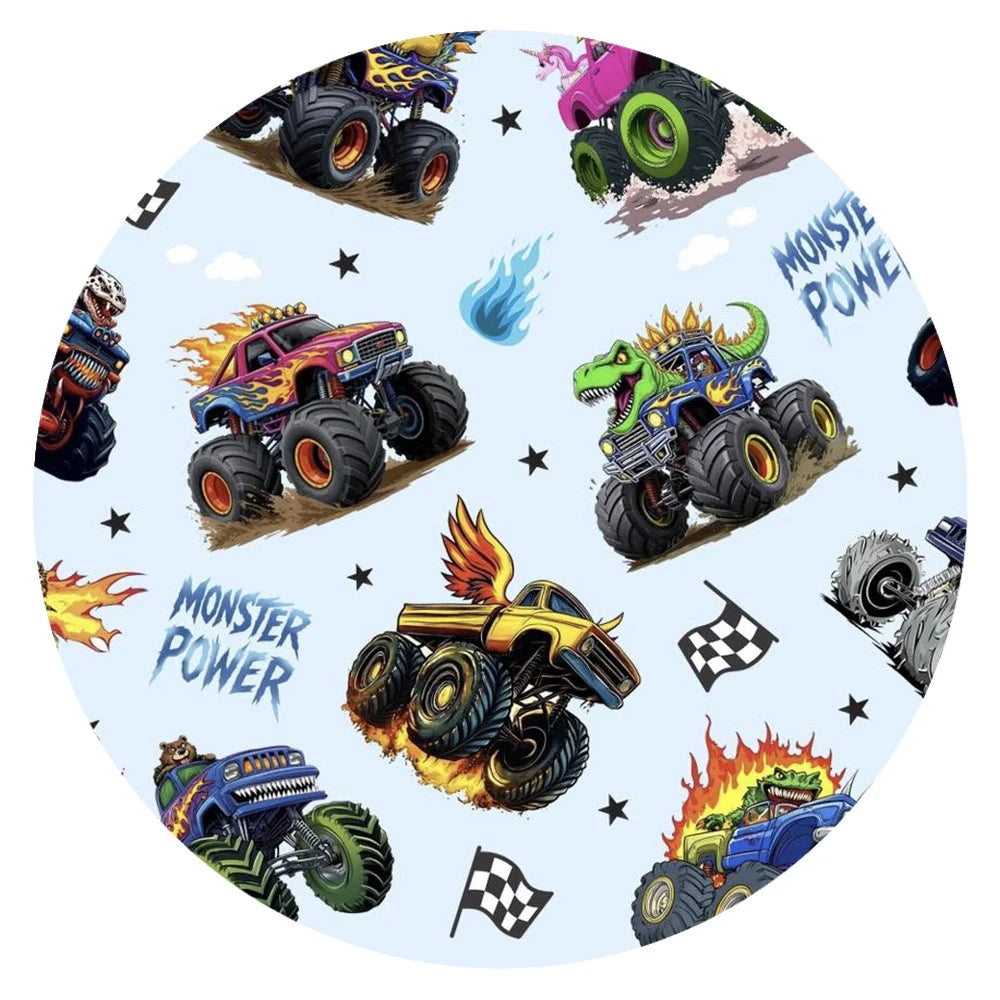 Wild Truck Power Adventure and Flags Bamboo Blanket