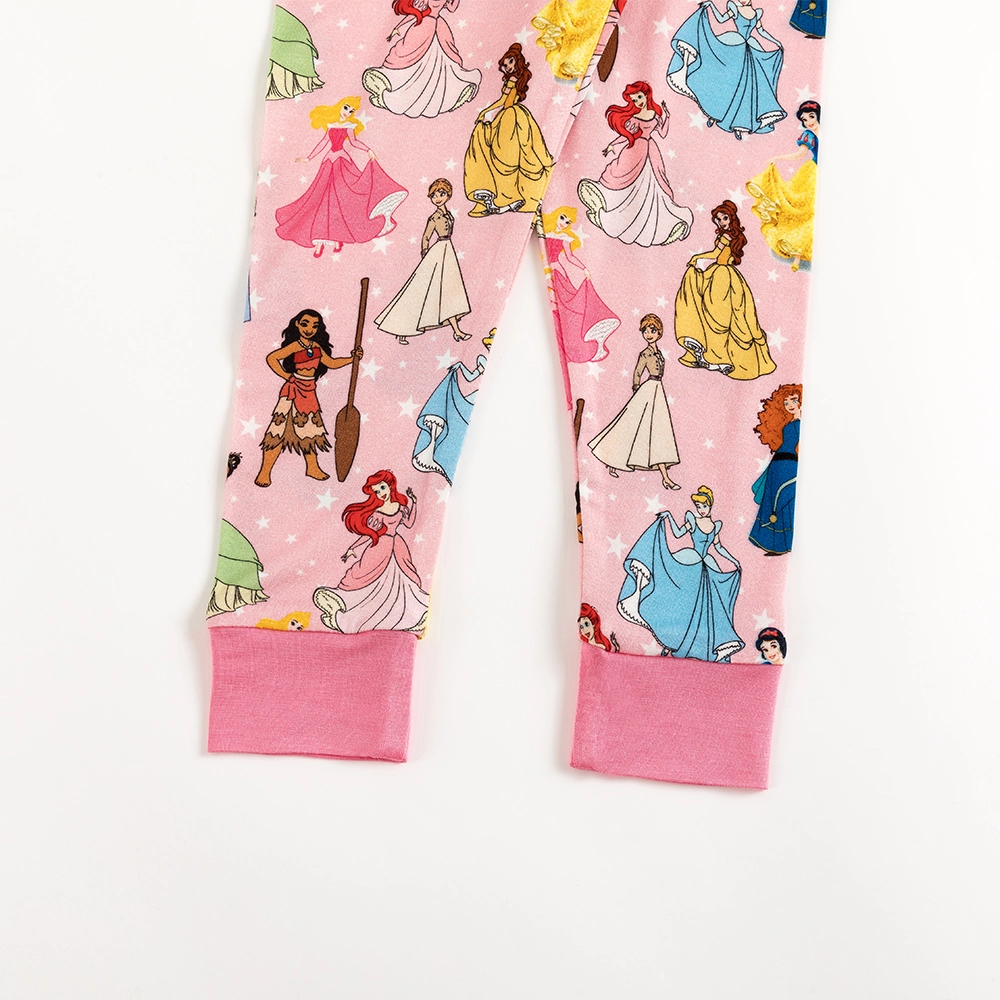 Princess Pink Pentacle Bamboo Long Sleeve Pajama Set
