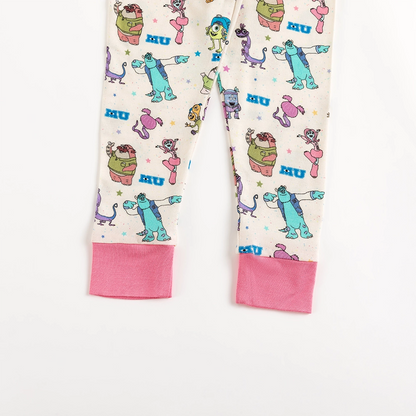 Monster Pentagram Bamboo Long Sleeve Pajama Set