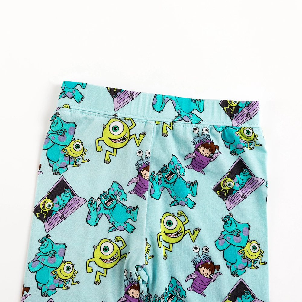 Monster And Kids Bamboo Long Sleeve Pajama Set