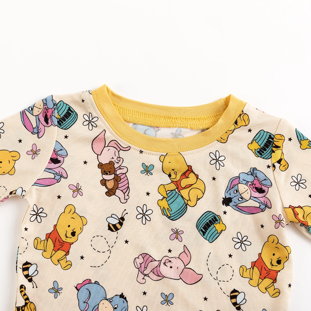 Little Bear Bee Pig Bamboo Long Sleeve Pajama Set