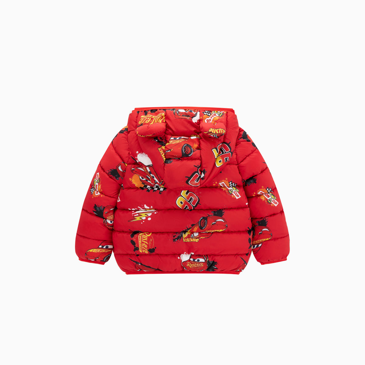 Red Racing Car Graffiti Baby Bear Jacket Coat