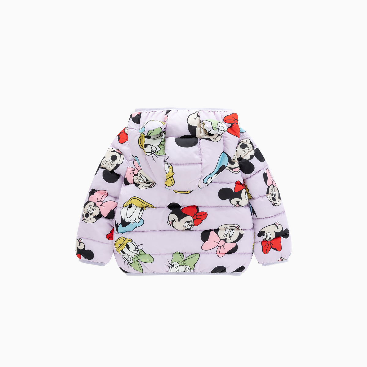 Light Purple Bow Mouse Baby Bear Jacket Coat
