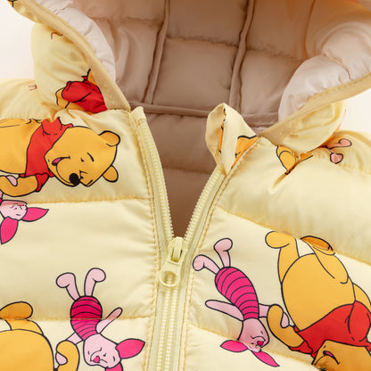 Yellow Bear and Pink Pig Baby Bear Jacket Coat