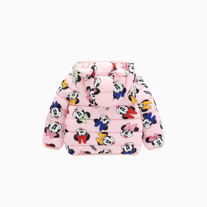 Pink Bow Happy Mouse Baby Bear Jacket Coat
