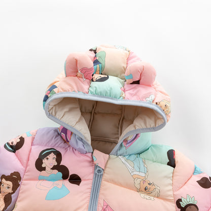 Gradient Princess Baby Bear Jacket Coat