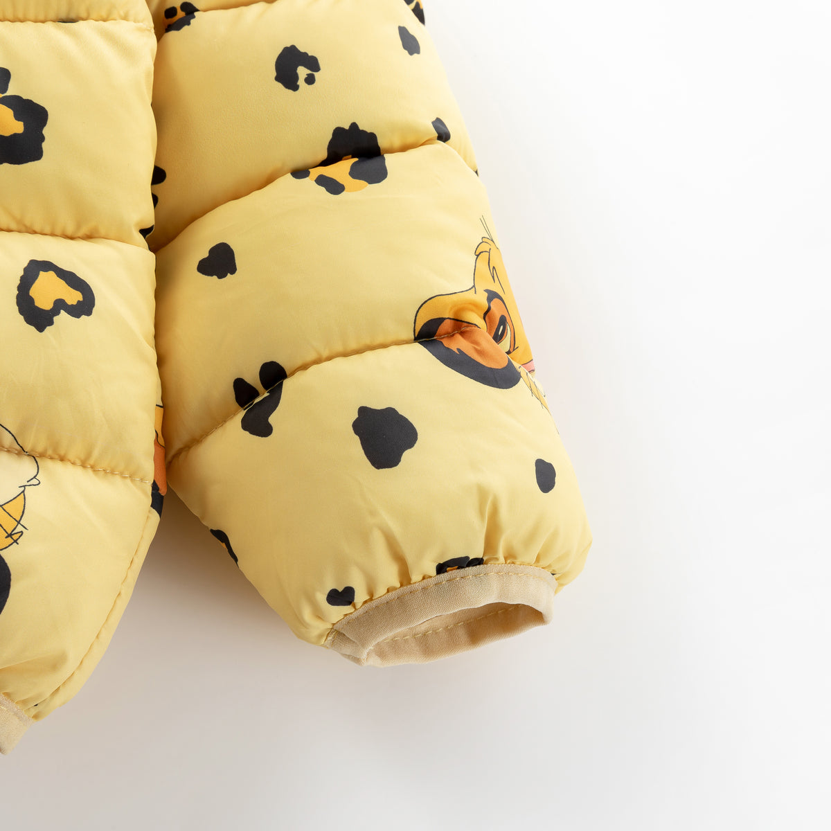 Yellow Jungle Leopard Baby Bear Jacket Coat