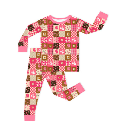 Sweet Utility Blossom Kids Two-Piece Pajama Set