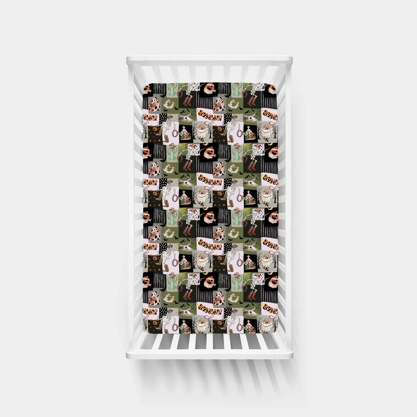 Halloween bamboo clothing design - baby apparel bamboo clothing with custom design - baby wear front view