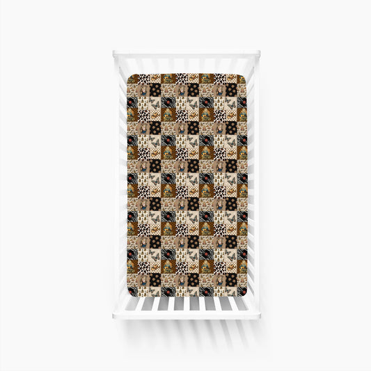 Butterfly Country Songbird Bamboo Fitted Crib Sheet